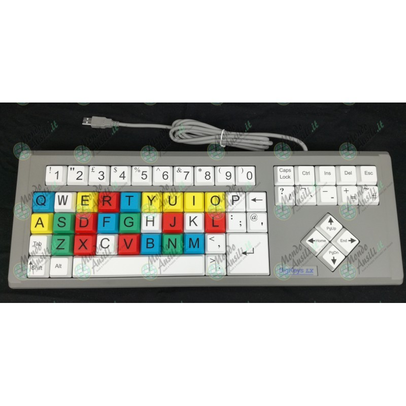 Big Keys LX CQ (Colorata qwerty)