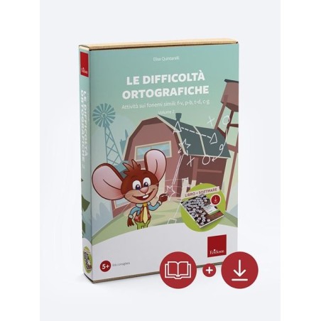 Le difficoltà ortografiche 2 (KIT: Libro + Software)
