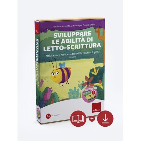 Sviluppare le abilità di letto-scrittura 1 (KIT: Libro + Web App)