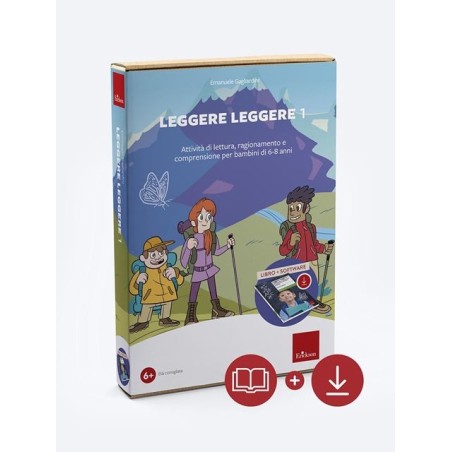 Leggere leggere - Volume 1 (KIT: Libro + Software)