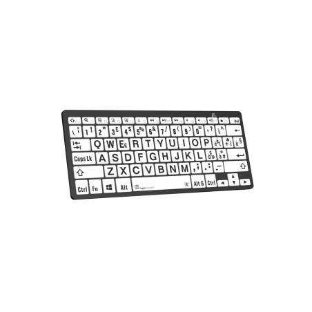 Tastiera Bianco/Nera XL MINI - Bluetooth