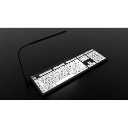 Tastiera Slimline Bianco/Nera XL - 22.36.03.006 TASTIERA SEMPLIFICATA