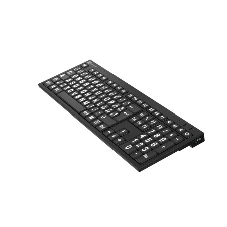 Tastiera Slimline Nero/Bianca XL -22.36.03.006 - TASTIERA SEMPLIFICATA