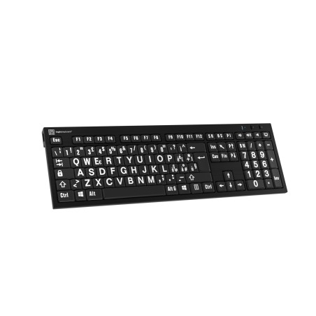 Tastiera Slimline Nero/Bianca XL -22.36.03.006 - TASTIERA SEMPLIFICATA