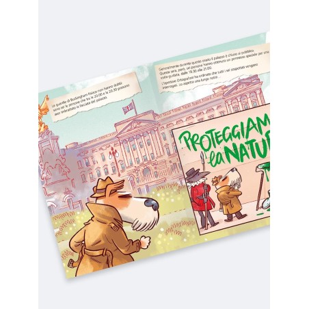 L'ispettore Ortografoni e il graffito sul Palazzo Reale (KIT)