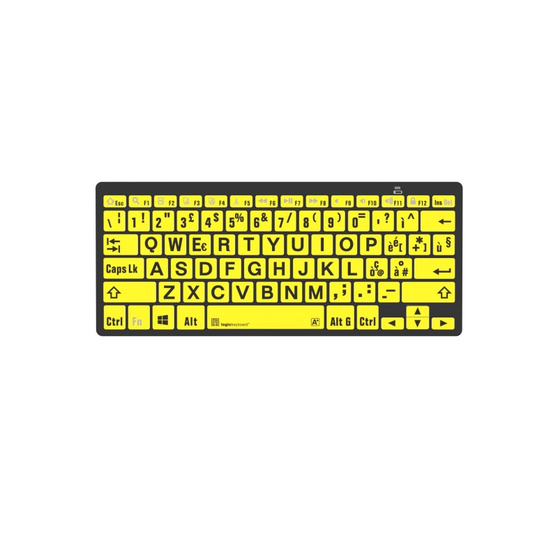 Tastiera Giallo/Nera XL MINI - Bluetooth Tastiera Giallo/Nera XL MINI - Bluetooth
