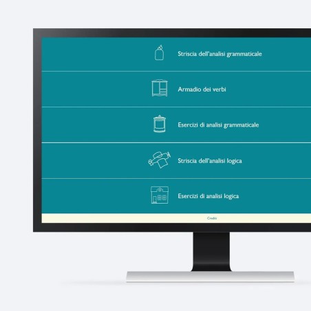 Analisi grammaticale e logica (KIT: Web app + Guida cartacea)