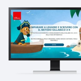 Imparare a leggere e scrivere con il metodo sillabico 2 - Volume 3 (KI