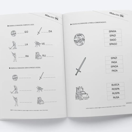 Imparare a leggere e scrivere con il metodo sillabico 2 - Volume 3 (KI