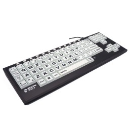 Visionkeys® Tastiera Espansa Bianca e Nera - 22.36.03.006