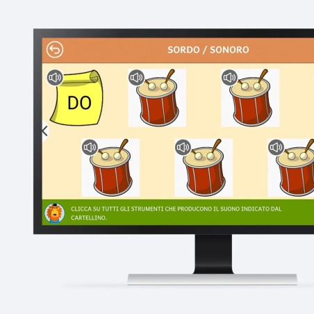 Stimolazione della percezione uditiva (Web App)
