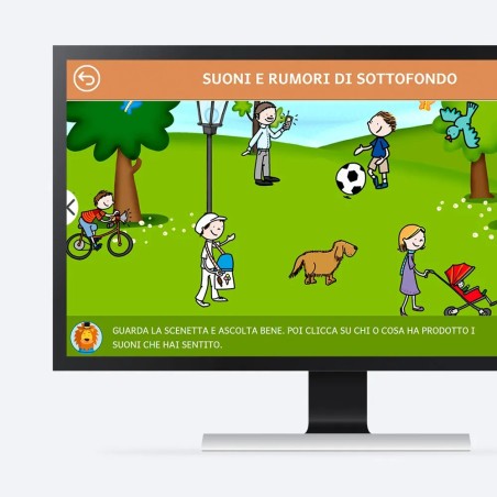 Stimolazione della percezione uditiva (Web App)
