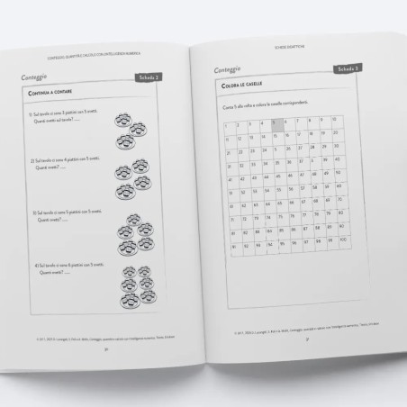 Conteggio, quantità e calcolo con l'intelligenza numerica (Kit: Web app + Guida cartacea)