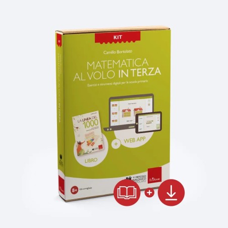 Matematica al volo in terza (KIT: Libro + Web app )