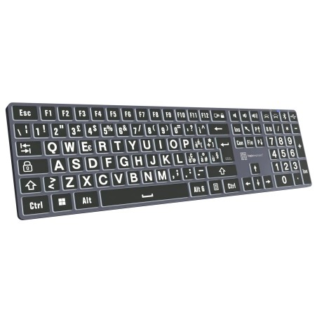 Tastiera Titan XL Retroilluminata Bluetooth - 22.36.03.006 - TASTIERA