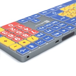SimpleKeys Bluetooth - Tastiera XL Colorata Retroilluminata
