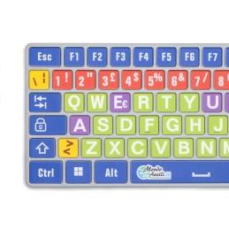 Simple Keys Bluetooth - Tastiera XL Colorata Retroilluminata