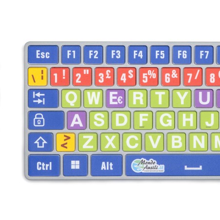 Simple Keys Bluetooth - Tastiera XL Colorata Retroilluminata