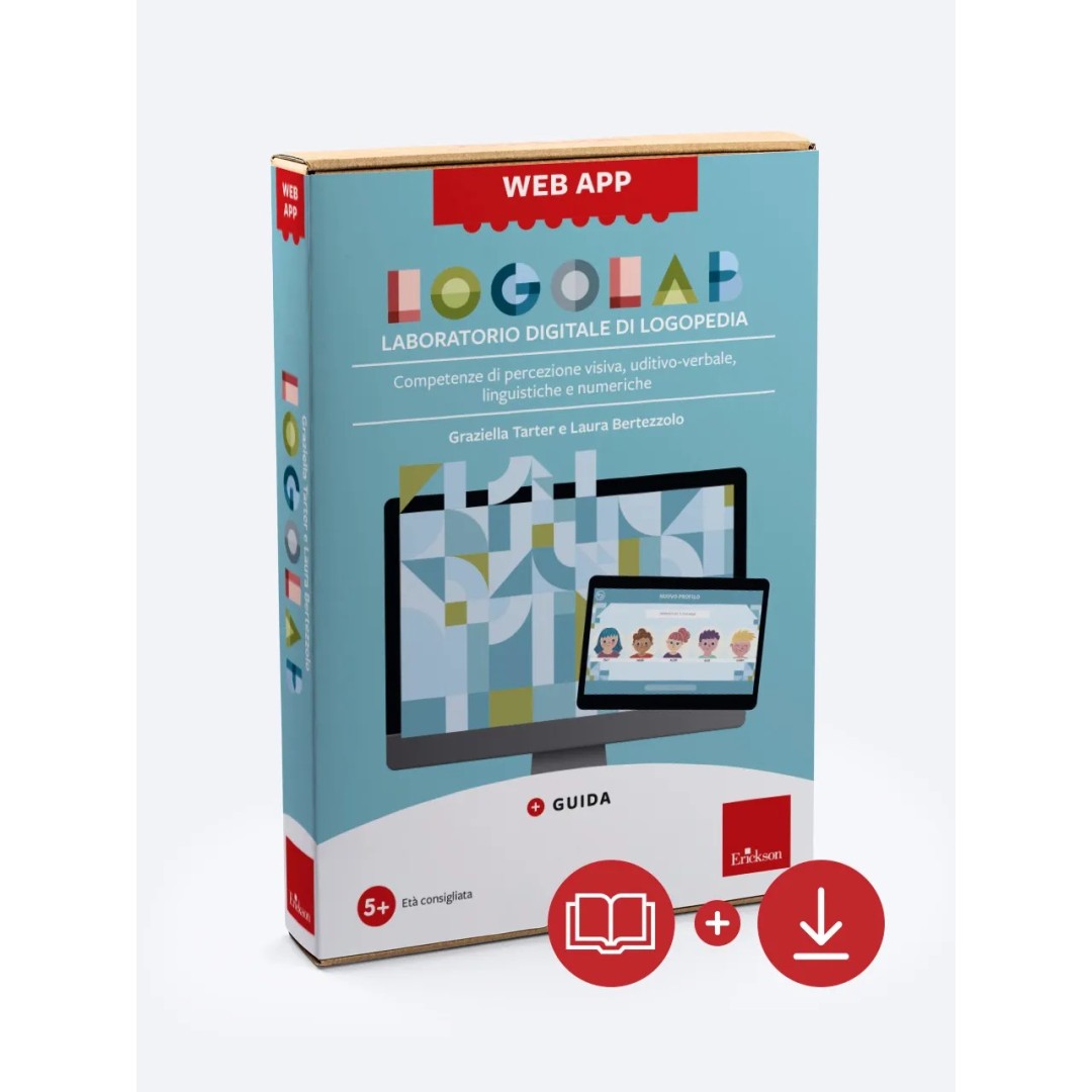 Logolab - Laboratorio digitale di Logopedia (KIT: Web App + Guida)