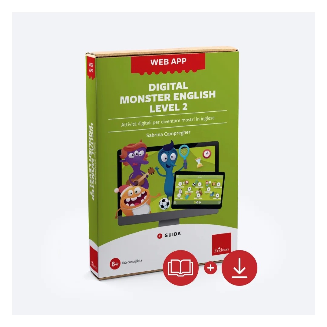 Digital Monster English Level 2 (KIT: Web app + Guida cartacea)