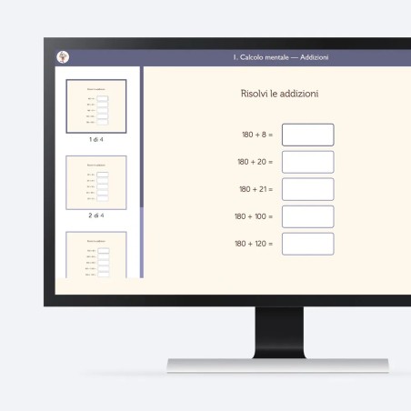 Matematica al volo in quarta (Web-App)