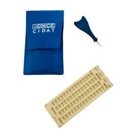 Tavoletta Braille 4x15 in plastica - MondoAusili.it