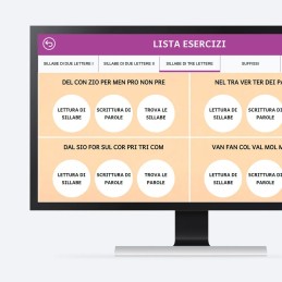 Dislessia e trattamento sublessicale (Web App)