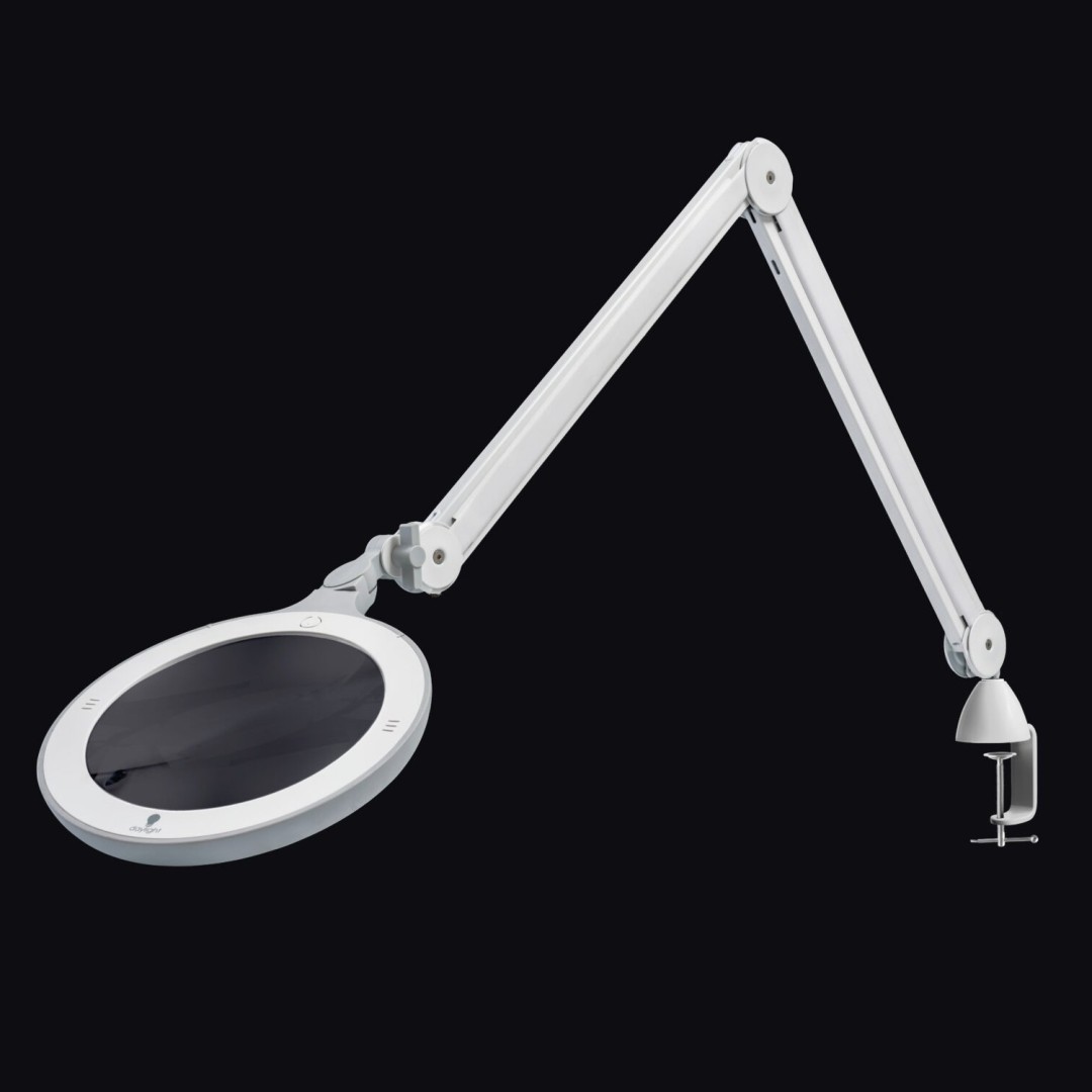 Lampada Omega 7 con lente di ingrandimento 1,75X