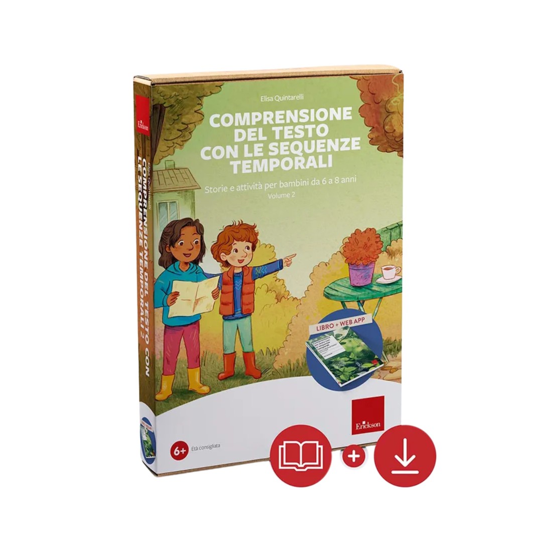 Comprensione del testo con le sequenze temporali - Volume 2 (Kit: Libro + Software)