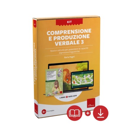 Comprensione e produzione verbale - Volume 3 (KIT: Libro + Web App)