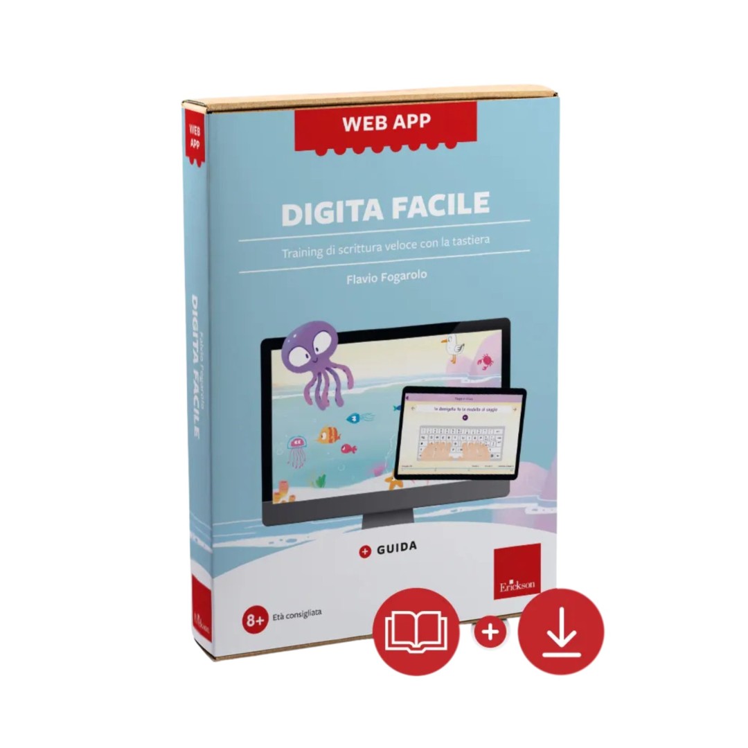 Digita facile (KIT: Web app + Guida cartacea)