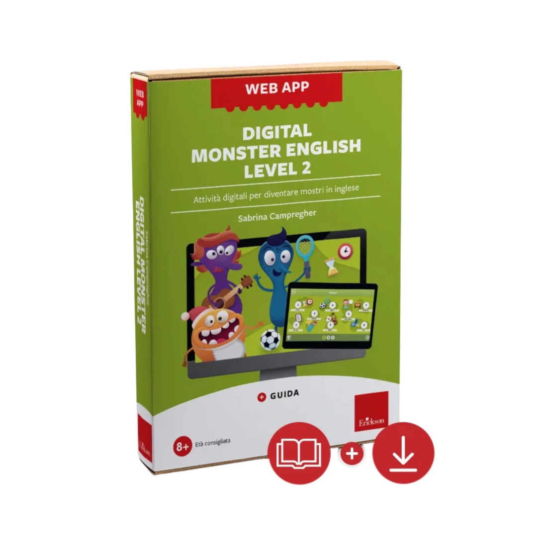 Digital Monster English Level 2 (KIT: Web app + Guida cartacea)