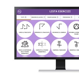 Giochi di percezione visiva e orientamento (KIT: Libro + Web App)