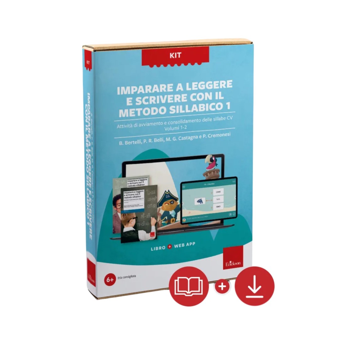 Imparare a leggere e scrivere con il metodo sillabico (KIT)