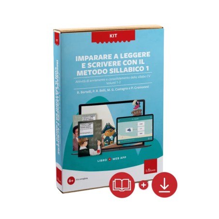 Imparare a leggere e scrivere con il metodo sillabico (KIT)