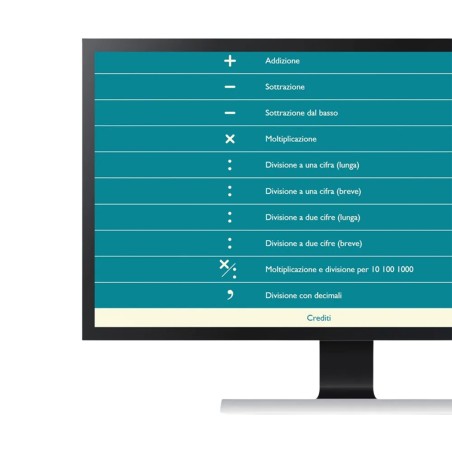 Le quattro operazioni (KIT: Libro + Web App)